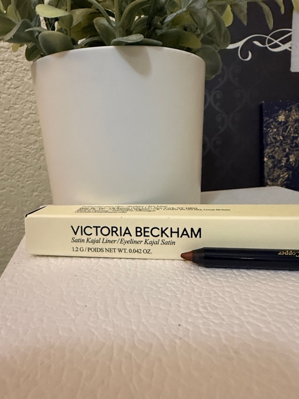 Victoria Beckham Satin Kajal Eyeliner - Brand New in Box - Gold Lame